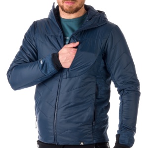 Jacheta Barbati NORTHFINDER, hibrida pentru trekking cu PrimaLoft, OTIS BU-5035OR BLEUMARIN - Img 5
