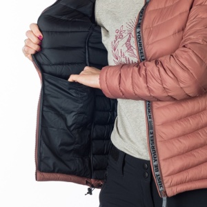 Jacheta dama NORTHFINDER, Regular fit cu izolatie puf sintetic Cornelia BU-6065SP ROZE - Img 6
