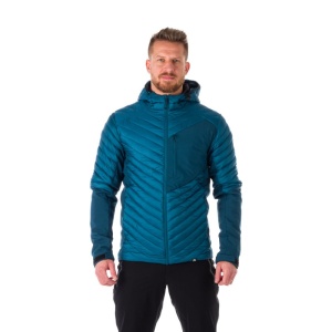 Jacheta matlasata de Barbati NORTHFINDER, combinatie cu softshell AZRAEL BU-5057SP Albastru - Img 8