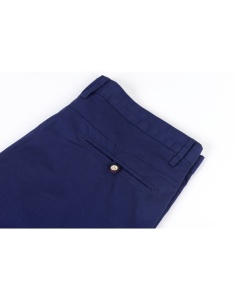 Pantaloni Barbati ARES, Bumbac Elasticizat, Slim Fit, Smart Casual GT300-13 BLEUMARIN INCHIS - Img 5