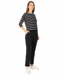 Pantaloni Dama KNOX, CASUAL Style, P.2270 Negru - Img 5