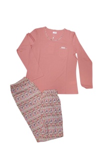 Pijama Dama Soft&Seven By Sofiaman, din Tencel, AGATHA S21-074 Frez - Img 2