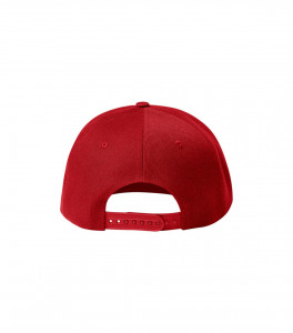 Sapca Unisex Malfini 302 Rap 6P Rosu - Img 2