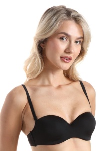 Sutien Balconet Jolidon Super Push-Up LILLY SL7 Negru - Img 4
