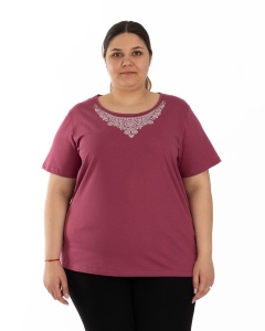 T.2960 PLAMANIU, Tricou Dama KNOX, Extra-Large
