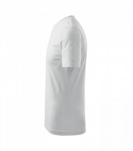Tricou copii Malfini Clasic 100 Alb - Img 5