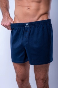 Boxer bărbătesc Mr.Big, Prohab cu Nasturi, model 208 Bleumarin - Img 1