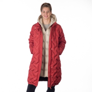 Geaca dama NORTHFINDER, Lunga Sport ENID BU-6159SP ROSU