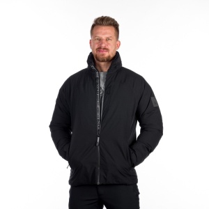 Jacheta de Barbati NORTHFINDER, pentru oras cu Gluga Detasabila, SCOTT BU-5156SP Negru