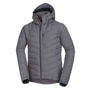 Jacheta de Barbati NORTHFINDER, pentru oras cu Gluga , ZANDER BU-52204SP NEGRU Melanj