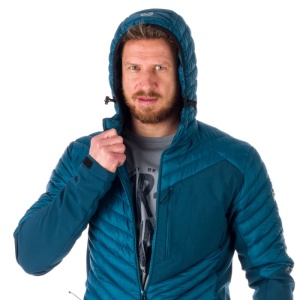 Jacheta matlasata de Barbati NORTHFINDER, combinatie cu softshell AZRAEL BU-5057SP Albastru - Img 6
