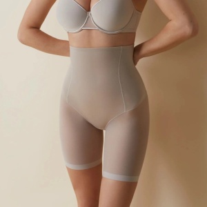 MODELATOR SELENE cu talie înaltă si picior CONTROL 904 - BEJ - TIERRA - Img 5