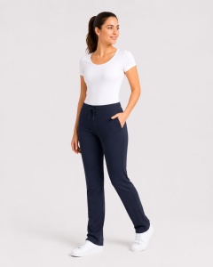 P.2205 Bleumarin, Pantaloni Trening Dama KNOX, Clasic, Primavara - Vara