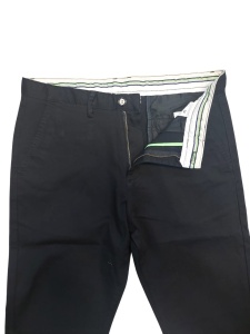 Pantaloni Barbati ARES, Bumbac Elasticizat, Slim Fit, Smart Casual GT300 Negru - Img 5