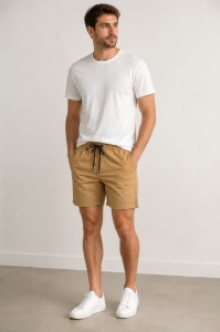 Pantaloni Barbati ARES, Scurti, Relaxet Fit, 703-81 MUSTAR
