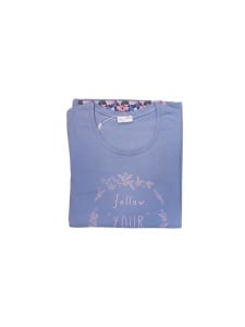 Pijama Dama Soft&Seven By Sofiaman, S21-134 BLEU - Img 2