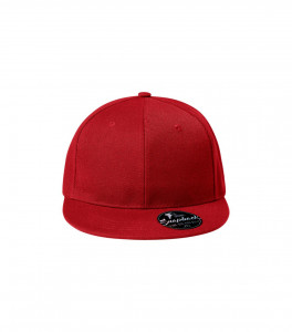 Sapca Unisex Malfini 302 Rap 6P Rosu - Img 3