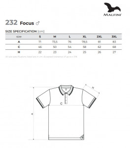 Tricou Barbati Malfini Polo Pique Focus 232 Negru - Img 2