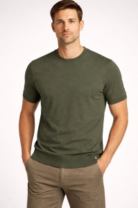 Tricou Barbati RUGATCHI, Model Gofrat 1Y0003 Kaki