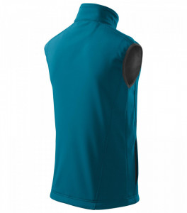 Vestă softshell pentru bărbaţi Malfini VISION 517 Turqoise - Img 4
