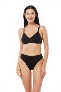 Chilot dama UNICONF, Clasic, din Bumbac, model NF05 Negru