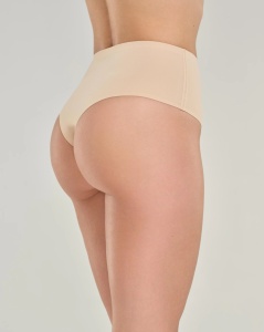 Chiloti Modelatori SPIMAN, Brazilian, din Microfibra Subtire, Talie Medie 3156 NUDO - Img 3