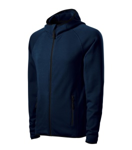 Hanorac Barbati Malfini, Micro-Fleece, Cu Gluga, DIRECT 417 Bleumarin - Img 1