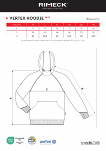 Hanorac Barbati Malfini VERTEX HOODIE W43 Gri Melanj - Img 2