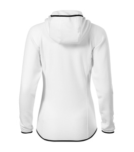 Hanorac Dama Malfini, Micro-Fleece, Cu Gluga, DIRECT 418 Alb - Img 5