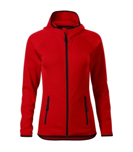 Hanorac Dama Malfini, Micro-Fleece, Cu Gluga, DIRECT 418 Rosu - Img 4