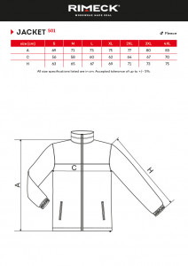 Jacheta Polar Barbati Malfini JACKET 501 Metalic Grey - Img 4