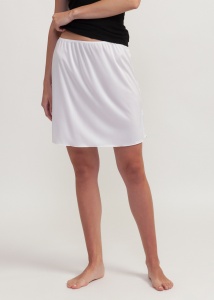 Jupa Dama SCURTA Soft&Seven by SOFIAMAN, L28-004 Alb