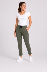 P.2242 OLIVE , Pantaloni Dama Knox Conic, (Primavara - Vara)