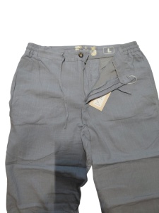 Pantaloni Barbati ARES, Casual - Comfort Fit, cu IN, LR13-102 GRI Deschis - Img 2
