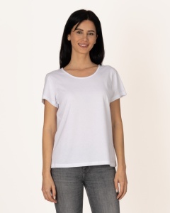 T.2500 Alb, Tricou Dama KNOX, CLASIC - Img 1