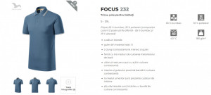 Tricou Barbati Malfini Polo Pique Focus 232 Negru - Img 3