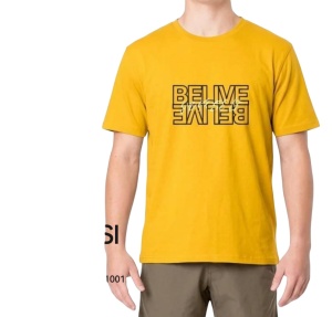 Tricou Barbati TOROBISI TRICOTEX, cu Imprimeu, BELIVE 1001 MUSTAR