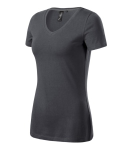 Tricou Dama Malfini ACTION V-Neck 701 Gri Antracit