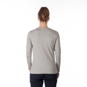 Bluza dama Sport Northfinder, din Bumbac cu Imprimeu, FAYE TR-4945SP Gri Melange - Img 4
