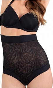 Chilot Modelator NATURANA cu talie inalta, 0280, NEGRU - Img 1