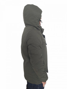 Geaca Barbati Bihor, cu Gluga B-221, Dark Green - Img 2