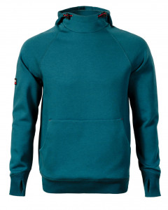 Hanorac Barbati Malfini VERTEX HOODIE W43 Albastru Petrol - Img 3