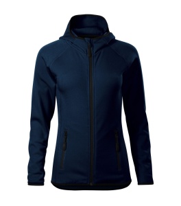 Hanorac Dama Malfini, Micro-Fleece, Cu Gluga, DIRECT 418 Bleumarin - Img 4