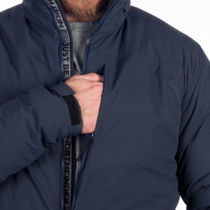 Jacheta de Barbati NORTHFINDER, pentru oras cu Gluga Detasabila, SCOTT BU-5156SP Bleumarin - Img 5