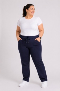 P.2006 Bleumarin, Pantaloni Trening Dama KNOX, EXTRA LARGE, Primavara - Vara