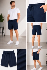 P.4067 BLEUMARIN, Pantaloni Barbati KNOX, Scurti tip Short - Img 3