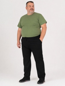 P.4107 Negru, Pantaloni Trening Barbati KNOX, Extra Large