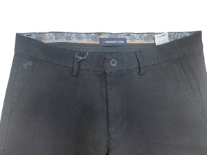Pantaloni Barbati Smart Casual ARMANDO TORRE, din Bumbac, Lungi, Negru