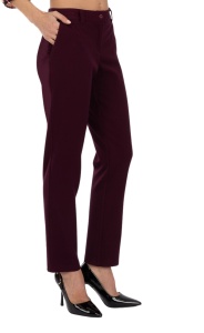 Pantaloni Dama KNOX din Stofa, P.2180 Bordo