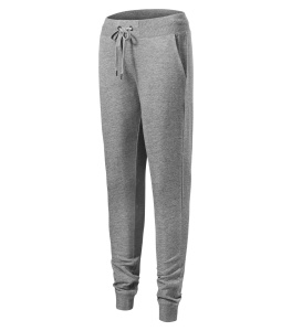 Pantaloni Trening Dama MALFINI, cu Manseta la Glezna, REST 615 Gri Melange